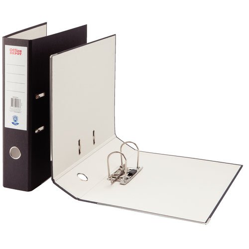 Foolscap Lever Arch File Black - Each