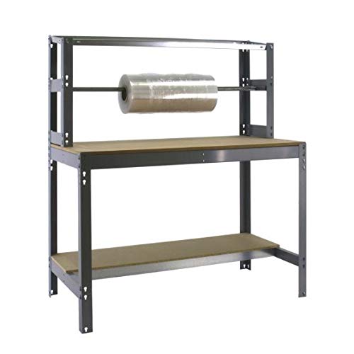 Banco de trabajo BT4 galva/madera 144,5x91x76cm