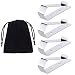 Canomo Stainless Steal Remote Visor Clip Door Remote Or Gate Opener Replacement for Liftmaster Sears Chamerlain Remote Controls(4 Pack)
