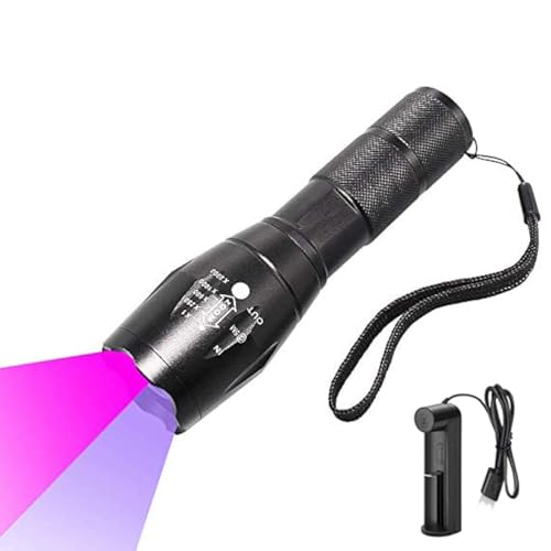 Gearlite Torcia LED UV 21 LED Rilevatore Urina Animali 395nm