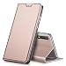 Produktbild Verco Handyhülle für P20, Premium Handy Flip Cover für Huawei P20 Hülle [integr. Magnet] Book Case PU Leder Tasche, Rosegold