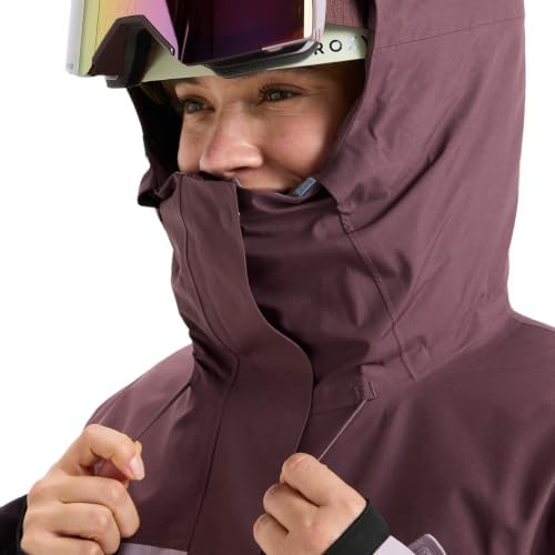 Roxy Women's GORE-TEX Stormday Snowboard Jacket – 20K Waterproof, Insulated, Tailored Fit, Nirvana, Small — view 3