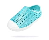 Native Shoes Girl's Jefferson Bling Glitter (Little Kid) Piedmont Bling/Shell White 12 Little Kid M