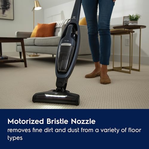 Image of Electrolux WellQ7 Pet Cordless 2-in-1 Vacuum Cleaner with Motorized PetPro+ Nozzle for Easy Pet Hair Removal, 50-Minute Run Time, 2 Power Modes, Indigo Blue