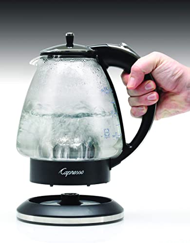 Tetera eléctrica Capresso vidrio y acero inoxidable 6 tazas miniatura 3