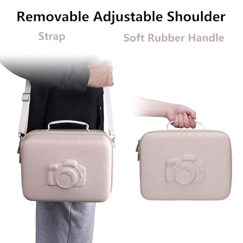 Funda mediana dura para cámara compatible con Canon y Sony miniatura 4