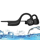 MP3-Knochenleitungskopfhörer Wasserdicht IPX8 16 GB Unterwasser 10 m Schnelles Aufladen und automatische Verbindung Schwimmen Reiten Laufen Gehen