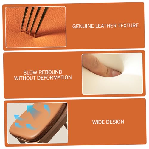 Coussin d'assise à mémoire de forme antidérapant avec sangles