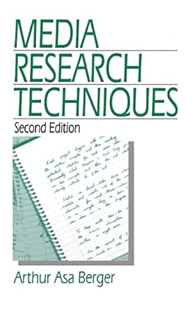 Media Research Techniques Second Edition Media Research Techniques Second Edition book cover