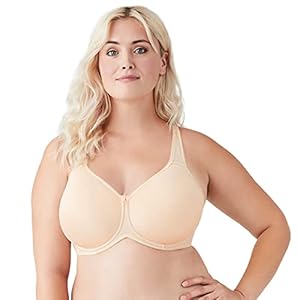 Wacoal womens Basic Beauty Contour T-shirt bras, Sand, 34G US