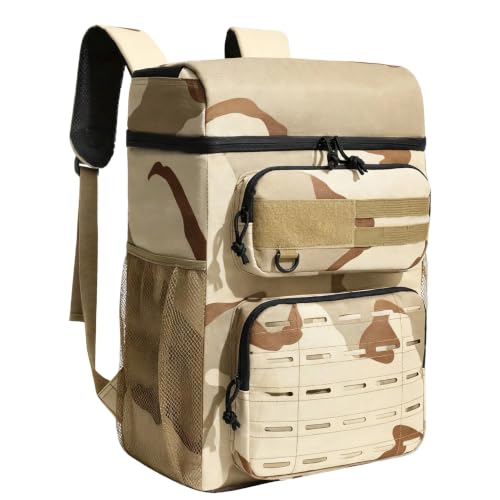 Image of Backpack Cooler Insulated Leakproof, Soft Cooler for Outdoor Camping Hiking