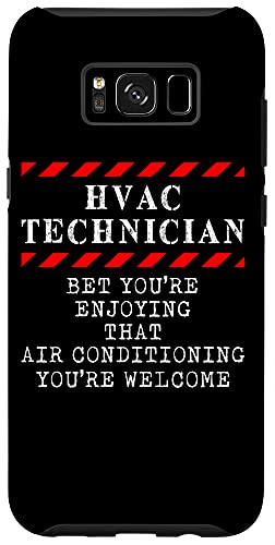 Galaxy S10 HVAC Technician Funny HVAC Tech Case