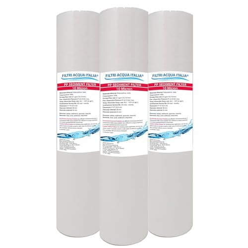 Cartucho de filtro de agua de 10 micras, sedimentos