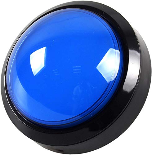 EG STARTS 5 Pcs/lot Arcade Buttons LED 100mm Big Dome Shaped 12V LED Push Button Switch Compatible for Arcade Machine DIY Kit Video Games Parts Pop'n Music - Image 5