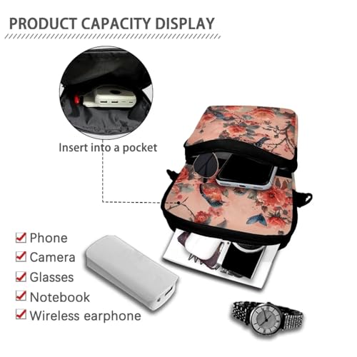 2 Layer Shoulder Bags Portable Satchel Crossbody Bag Chest Bag for Kids Girls Boys4