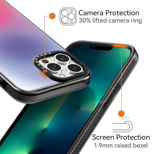 Coque compatible iPhone 13 Pro Max noire de 6,1 pouces - 3