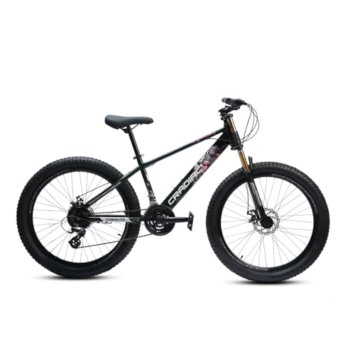 Image of CRADIAC Terminator | 21 Gear Shimano Gear | Jak 7 Disk Brakes | 27.5T Mountain Bike | Double Crown Front Suspension | Dual DISC | Stunt Cycle |Dual Tone Paintjob | Stunt Cycle (British Racing Green) |