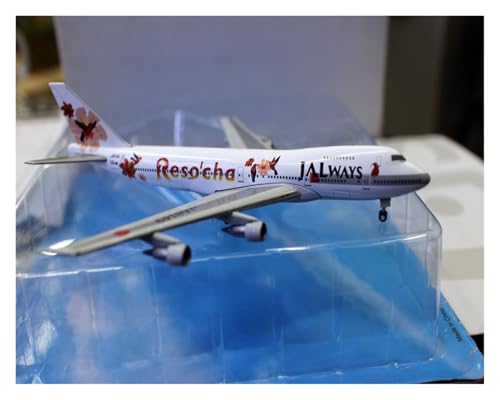 B747-246B modèle de simulation 1/400 maquette d'avion en alliage décoratif d'intérieur - 4