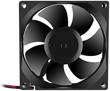 2PCS 80mm x 80mm x 25mm Fan DC 5V 8025 Brushless Cooling Fan for Cooling PC Computer Case CPU Coolers Radiators 2pin