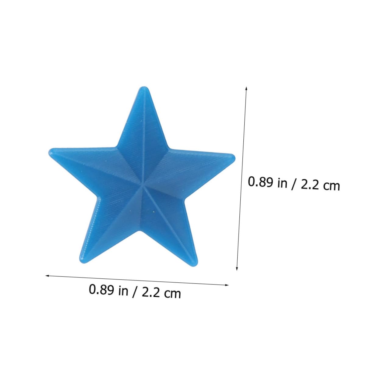 balacoo Plastic Wheel Beads 72pcs Star Shape Bike Clips Easy Install Bike Decor Random Color