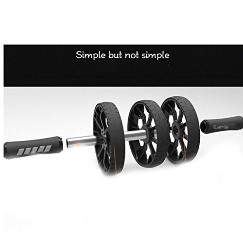 BIAJEK-Home-Gym-Core-Workout-Roller-Wheel-Abdominal-Exercise-Training-Fitness-Exercise-Equipment-with-Anti-Slip-Grips-Dual-Wheels