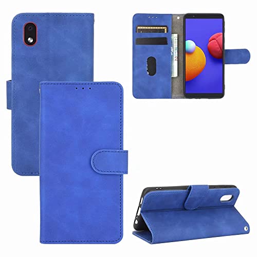 TiHen Compatible avec Coque Samsung Galaxy A01 Core, Portefeuille Etui Cuir Magnétique Housse avec Fentes de Cartes, Antichoc Support+Protecteur d'écran en...