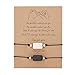 Zylione Armband Retro Gift Card American Motherday European for Teachers Blessing and Bracelets Paracord Armband Mit Messer