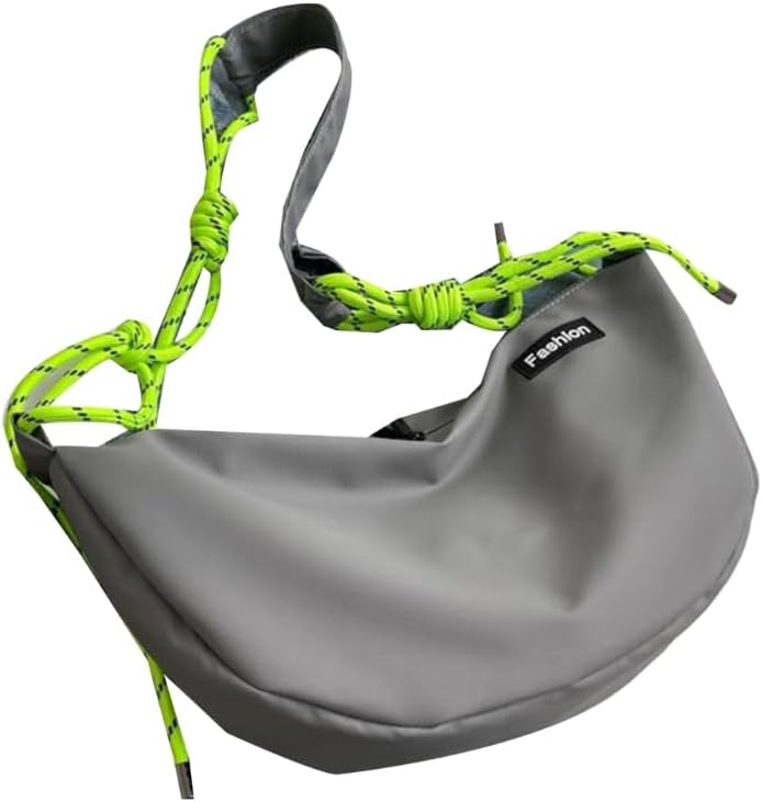 [Nnyoさな店] ダンプリングバッグ 多用途ショルダーバッグ 大容量 無地 クロスボディバッグ 女の子 女性用 ファッション 旅行