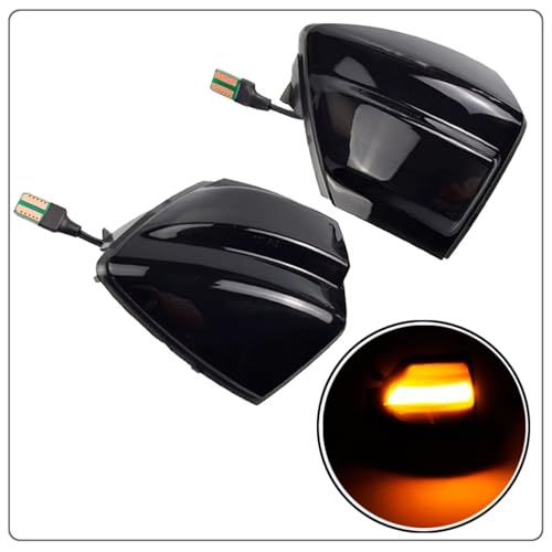 Clignotant dynamique pour Kuga C394 2008-2012 répétiteur rétroviseur jaune