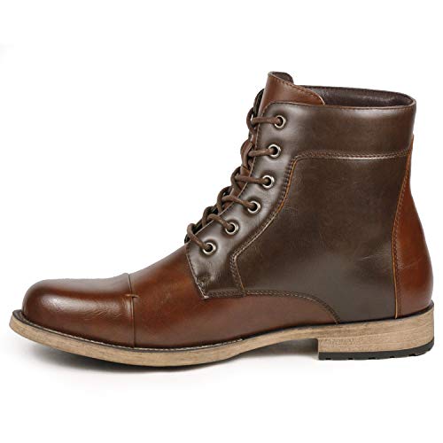 Metrocharm MC307 Men's Lace Up Cap Toe Formal Dress Casual Fashion Boots4