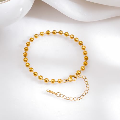 Image of Rubans Demi Fine Stainless Steel Bracelet Waterproof Gift for Women & Girls