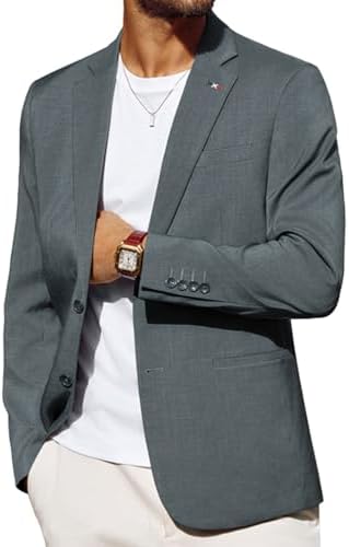 PJ PAUL JONES Sakko Herren Sportlich Regular Fit 2 Knöpfe Freizeit Blazer Business Anzugjacke