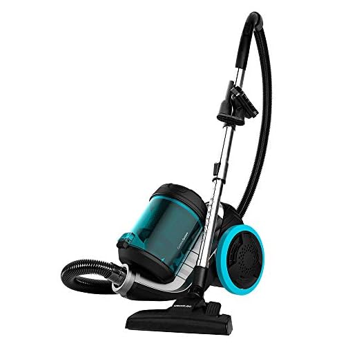 Cecotec Aspirador sin Bolsa Potente de Trineo Conga Popstar 4000 Ultimate Animal Pro. 800 W, Depósito 3,5 litros, Filtrado Alta eficiencia, Tubo telescópico metálico, 5 Accesorios