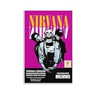 Amazon.co.jp: ニルヴァーナ ポスター - カート コバーン - コンサート