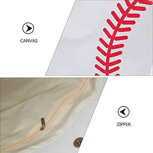 SOIMISS Boné de Beisebol Da Lona Saco de Ombro Único Esporte Tema Elegante Sacola Bolsa