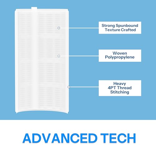 Cryspool® 1004 DE Filter Compatible with FNS Plus 48, DEL/DEV 48, DE4820, 59002300, FS-2004, PFS2448, FC-9540, PG-1904, 7 Full + 1 Partial, 48 Sq.Ft DE Grid Swimming Pool Filter Cartridge, 1 Set by Cryspool - Image 3