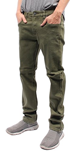 Mens Color Skinny Jeans