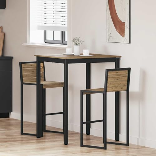 Table haute peu encombrant pour optimiser les petites cuisines et studios - 2