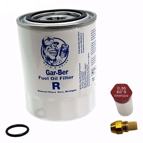 ELJ Parts 3560S2605 Elite Annual Service Kit for Aqua Hot and Hydro Hot Webasto Hydronic Heating System, Fuel Oil Filter with O-Ring, Nozzle, and Fitting