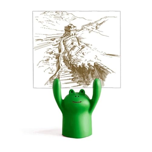 Porte-mémo grenouille Grande Muraille pour stopper le désordre des papiers volants