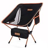 VOYAGGE Portable Camping Chair - Compact Folding Backpacking Chair, Small Foldable Lightweight...