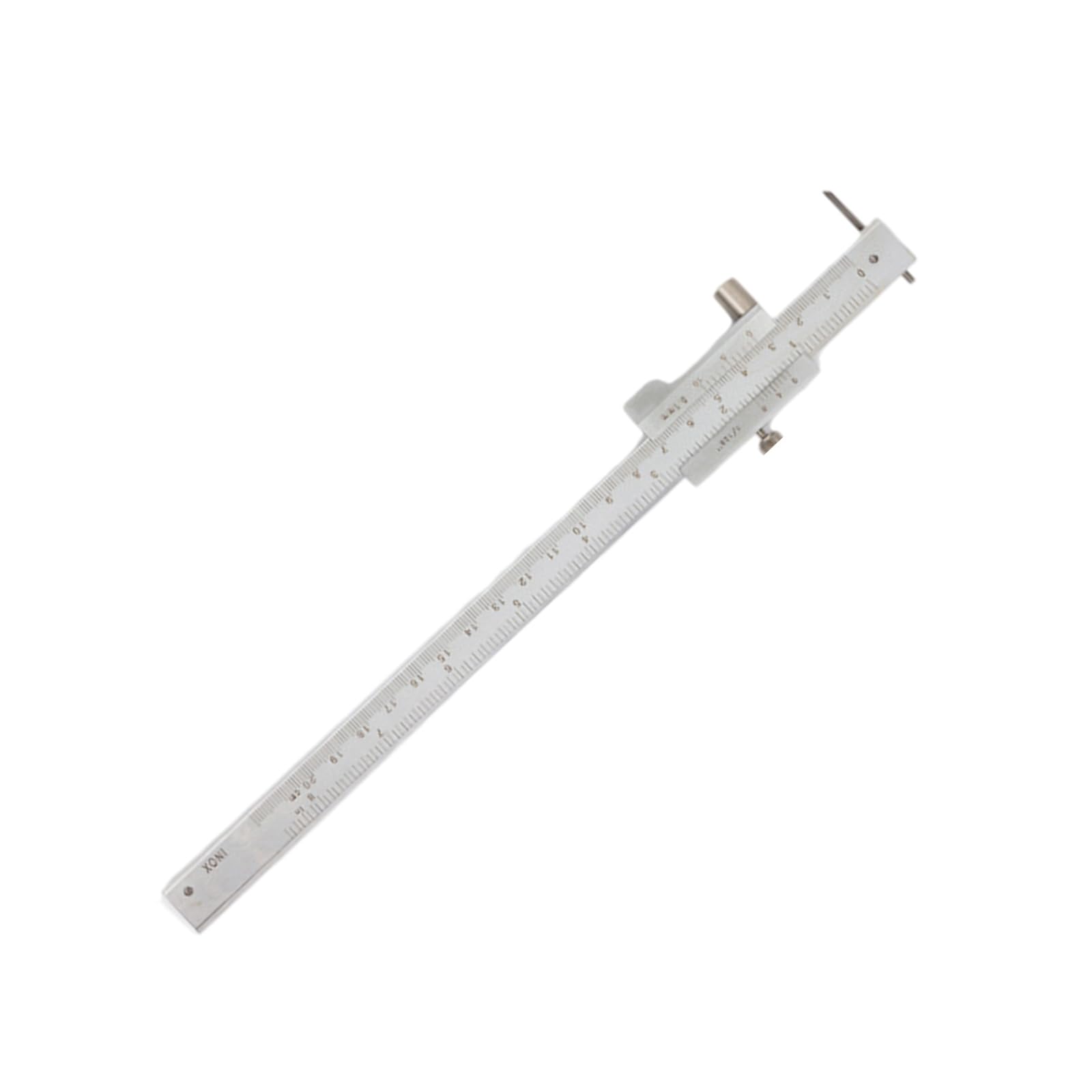 Stainless Steel Verniers Calipers 200mm Marking Gauges Calipers with Carbides Scribes for Accurate Measurements Carbides Scribes