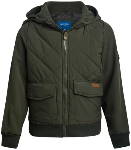 Perry Ellis Boys Winter Jacket - Insulated & Lightweight