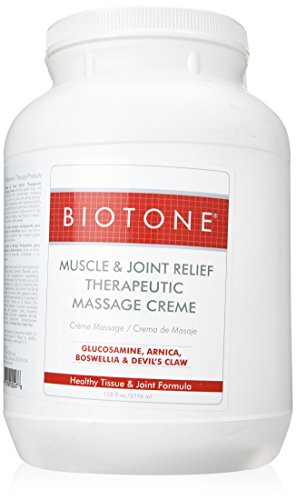 Biotone Muscle Joint Relief Creme, 128 Ounce (1 Gallon)