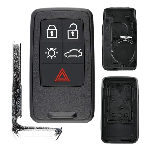 Reparar llave Volvo V40 S80 XC60 sustituyendo carcasa rota y botón desgastado 1
