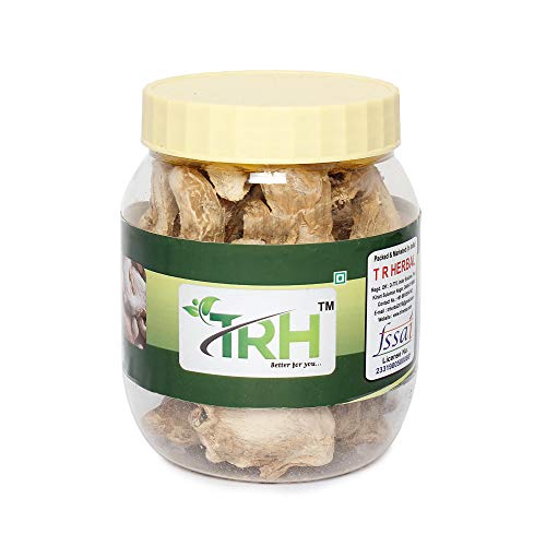 Image of TRH Whole Organic Sonth /Ginger Pure /Dry Adrak /Dry Ginger /Pure Sabut Saunth (200 g (Pack of 1)