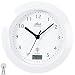 Produktbild Atlanta 4204/0 Funk-Wanduhr mit Thermometer Weiß