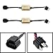 iJDMTOY (2) H4 To H13 Canbus Anti Flicker Resistor Canceller Decoders Compatible With LED Headlights, Fog Lights or Aftermarket Headlamps Retrofit, etc