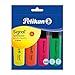 Pelikan Signal Highlighter, Blue, Assorted Colours, 4 Pieces in Polybag