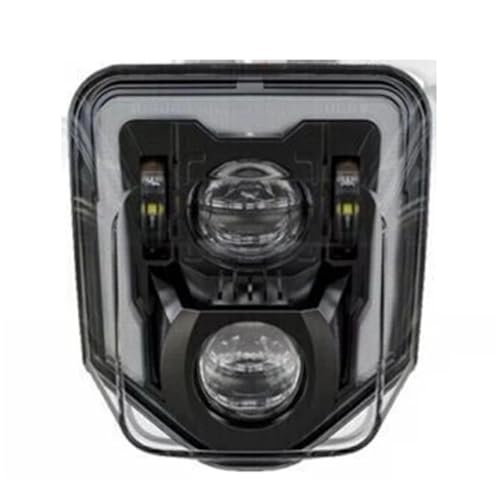 DZSQTGJKIO Faro De Motocicleta Placa De Faro De Motocicleta, Piezas De Faro De Motocross para FE 250 350 350S 450 501 para TE 150 250 300 300I para TX 125 Faro Led para Motocicleta(A Headlight)